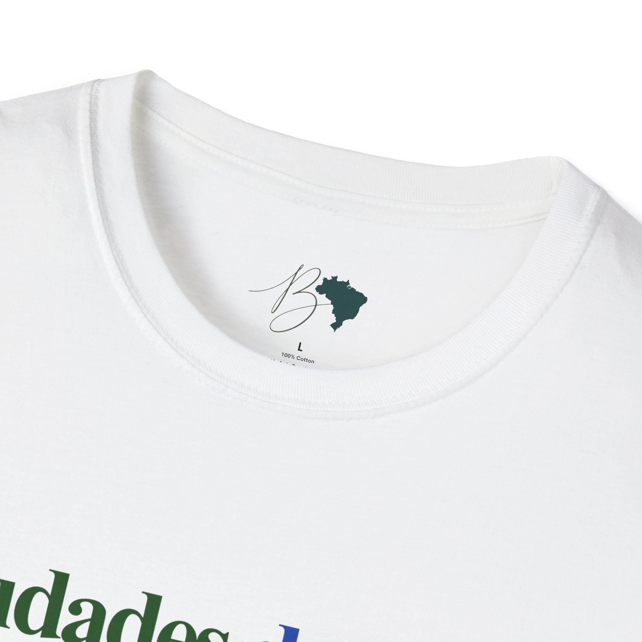 Saudades do Brasil – Brazilian Nostalgia Unisex T-Shirt