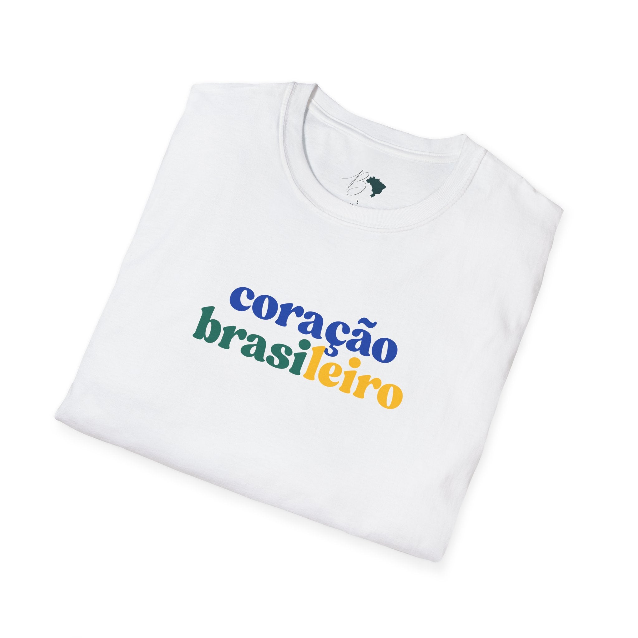 Coração Brasileiro – Brazilian Soul Unisex T-Shirt