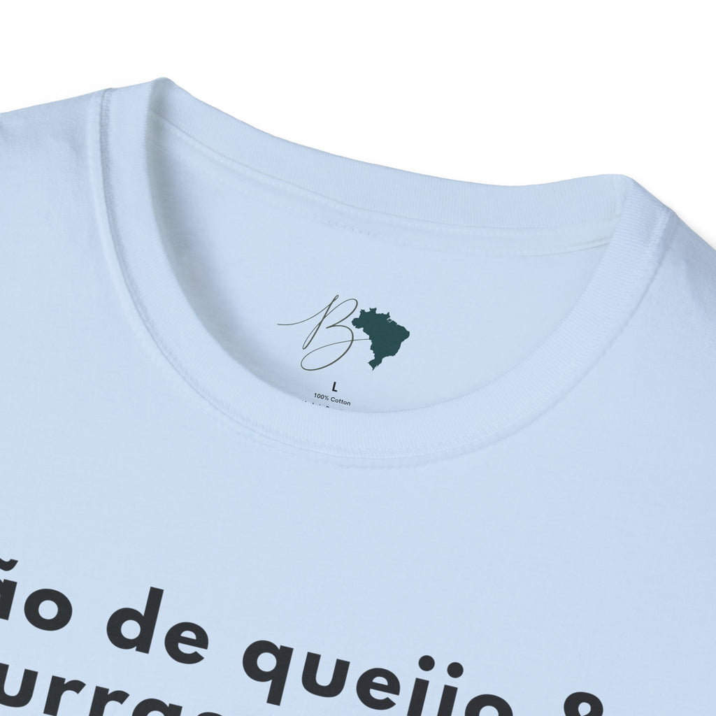 Pão de Queijo & Churrasco & Brigadeiro & Açaí – Brazilian Essentials Unisex T-Shirt