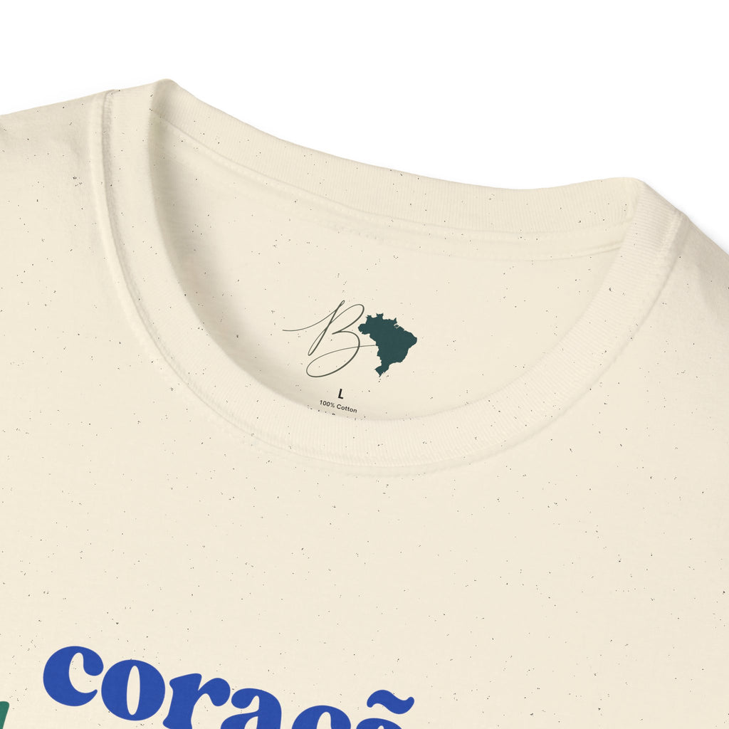 Coração Brasileiro – Brazilian Soul Unisex T-Shirt