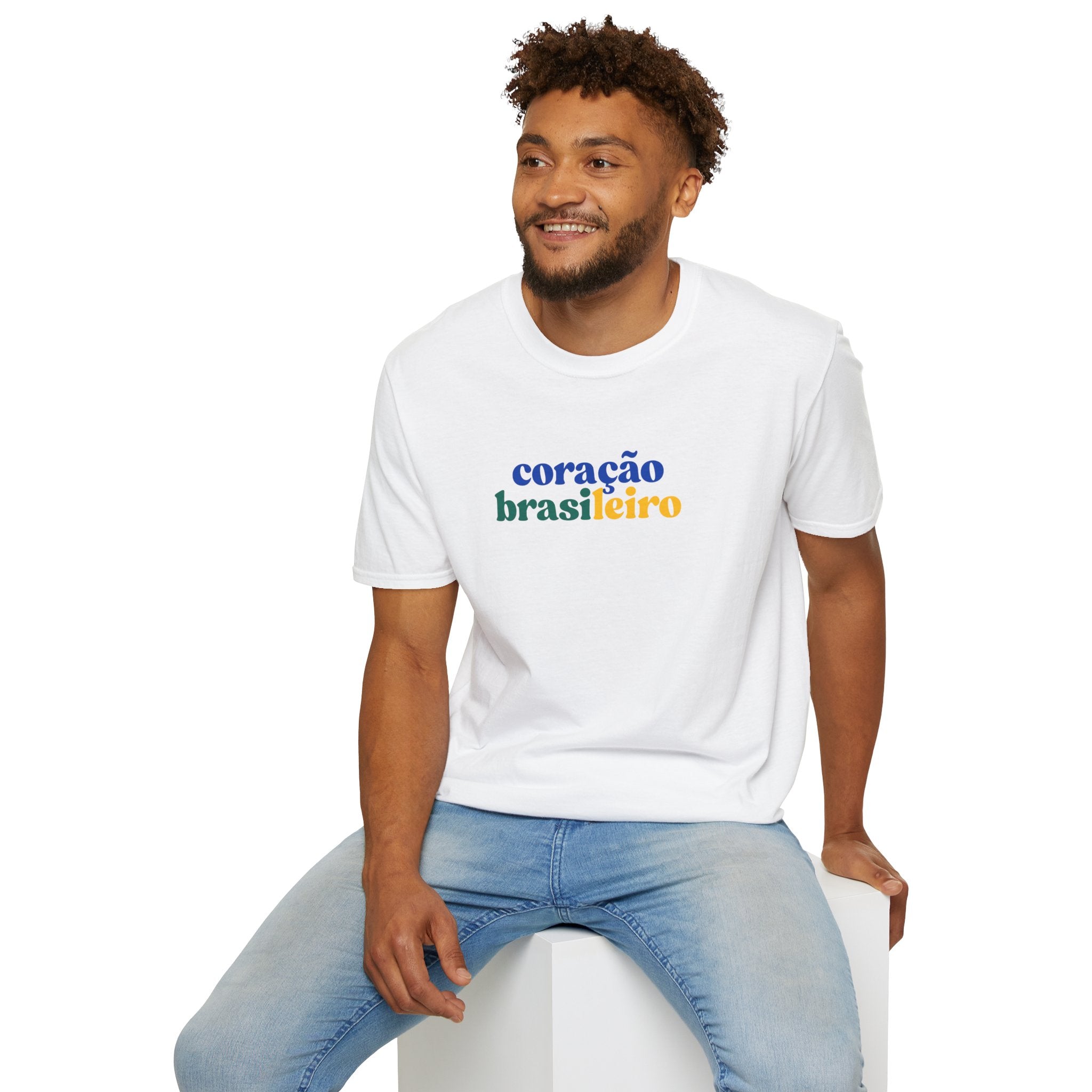 Coração Brasileiro – Brazilian Soul Unisex T-Shirt