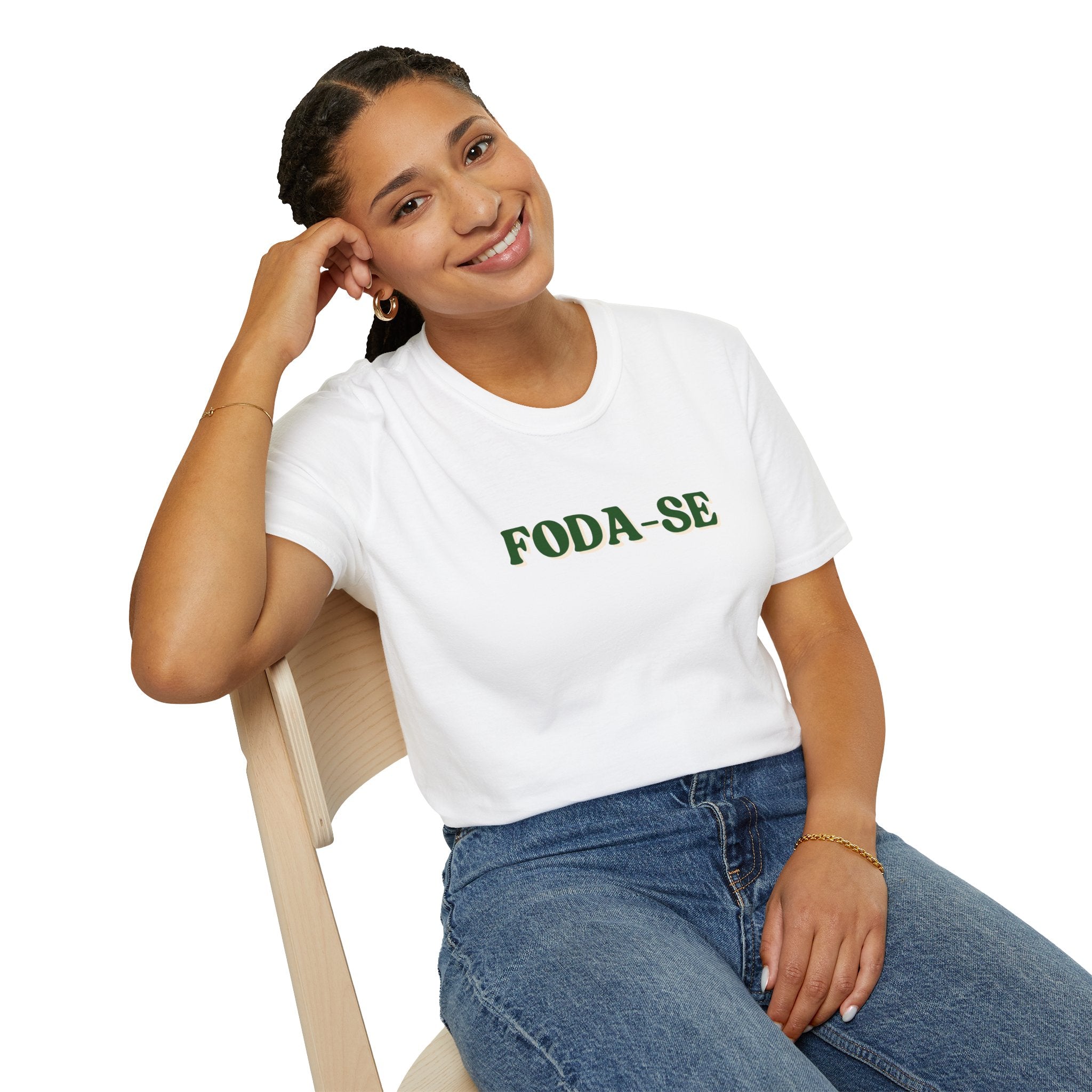FODA-SE – Bold Brazilian Phrase Unisex T-Shirt