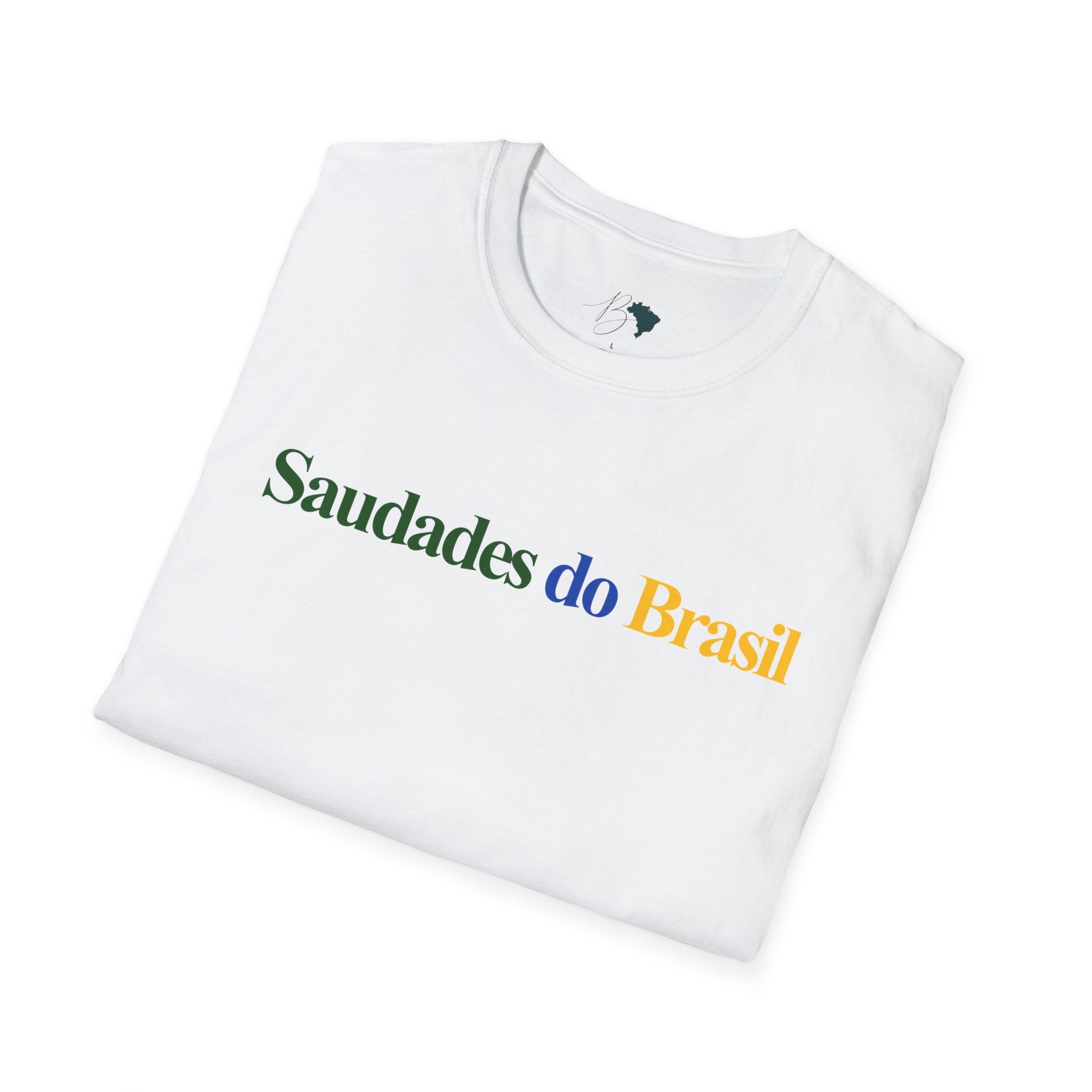 Saudades do Brasil – Brazilian Nostalgia Unisex T-Shirt