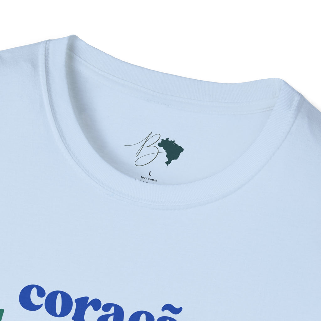 Coração Brasileiro – Brazilian Soul Unisex T-Shirt
