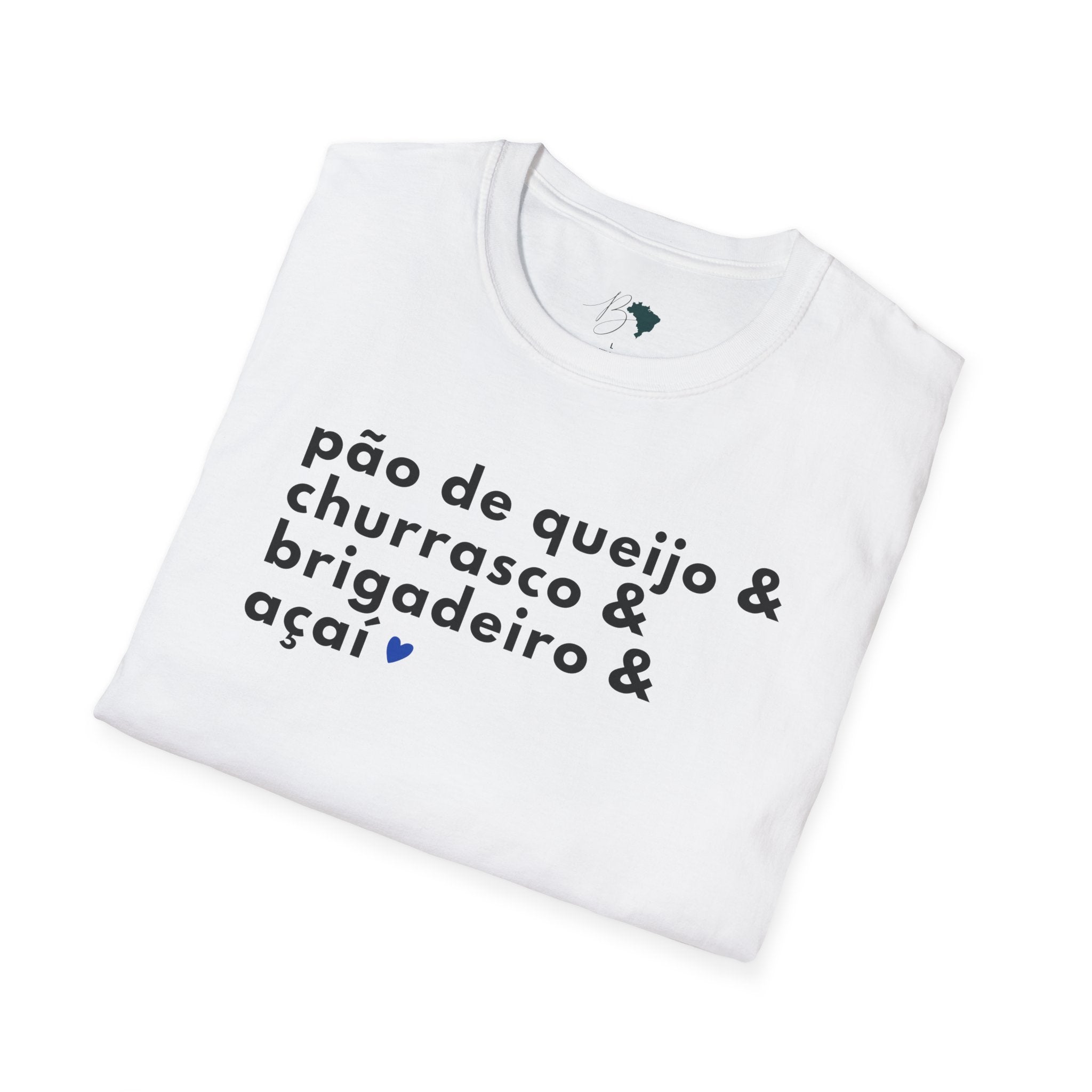 Pão de Queijo & Churrasco & Brigadeiro & Açaí – Brazilian Essentials Unisex T-Shirt