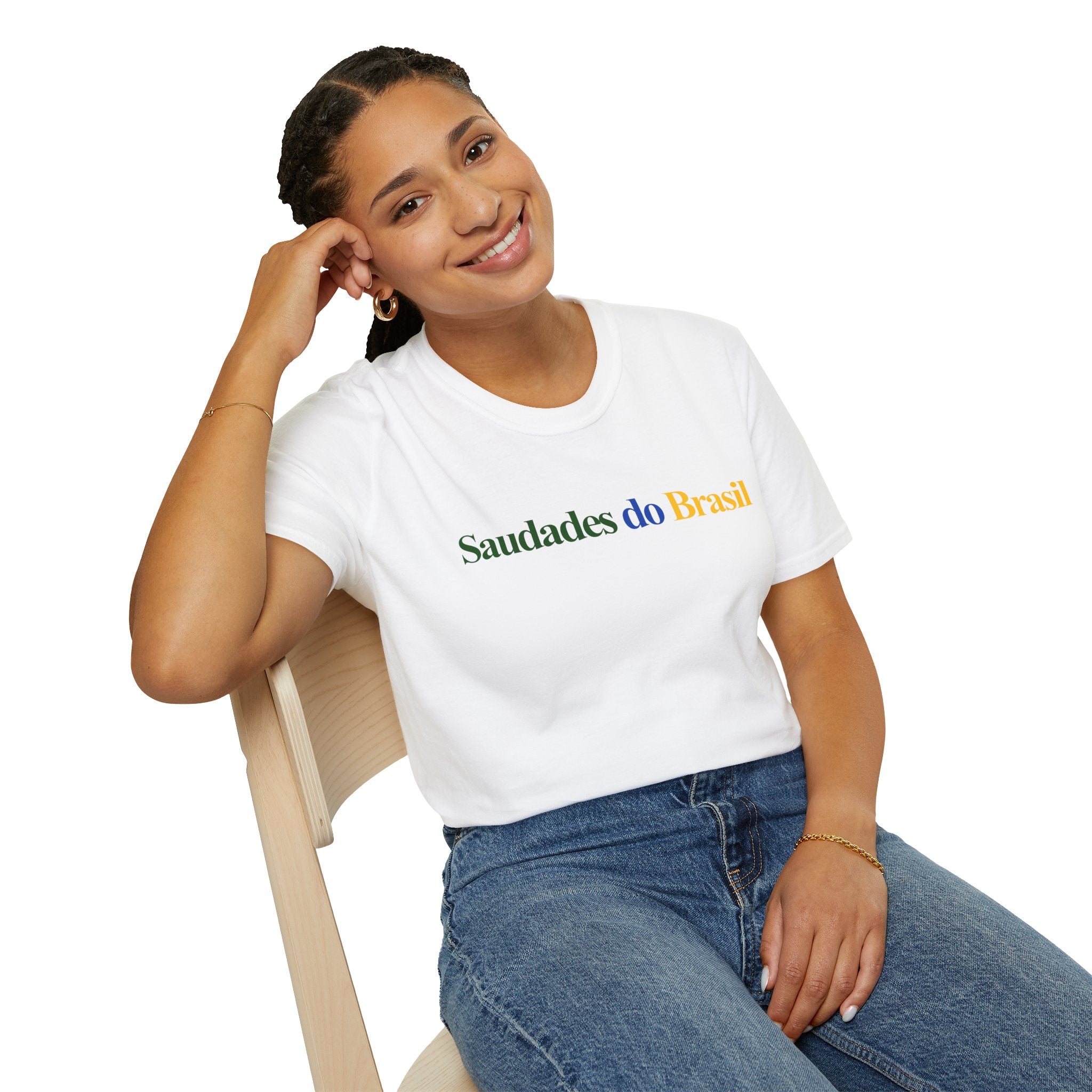 Saudades do Brasil – Brazilian Nostalgia Unisex T-Shirt