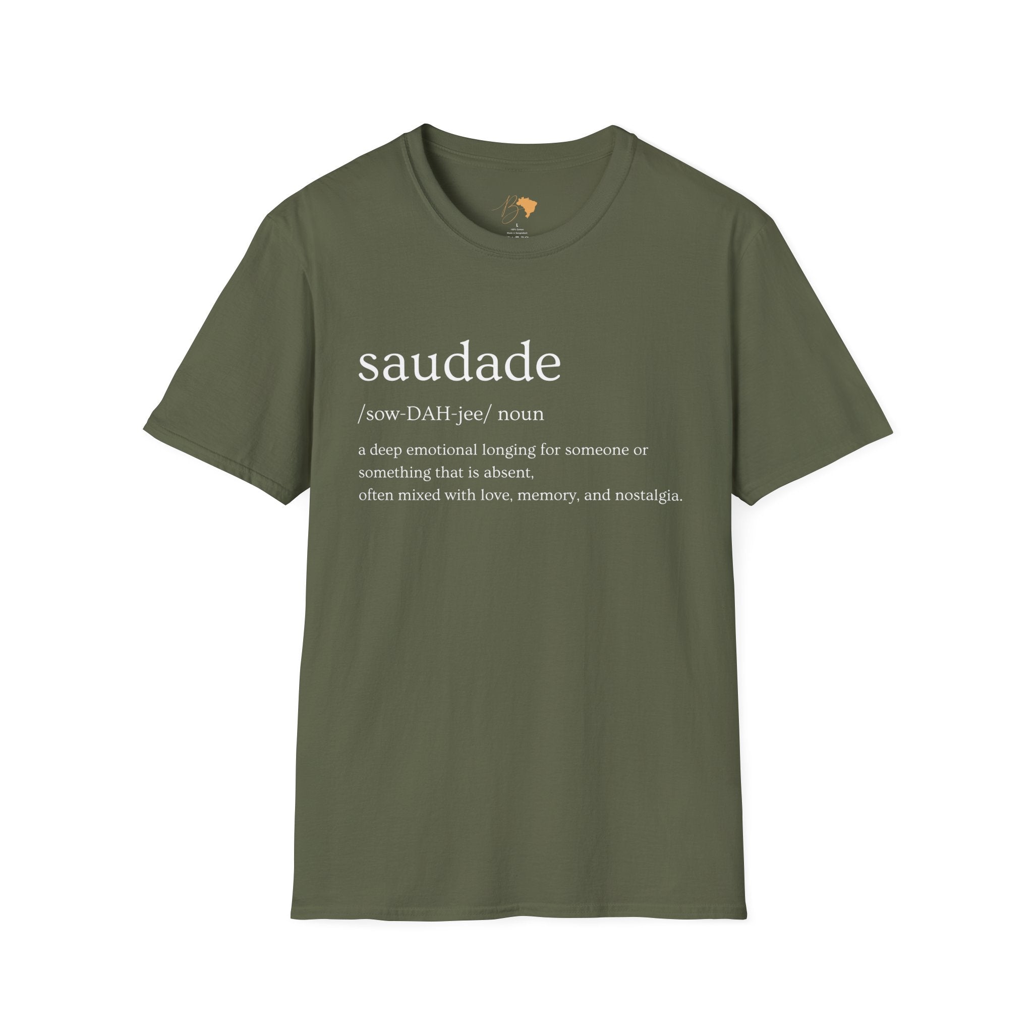 Saudade – Brazilian Words of Affection T-Shirt Unisex