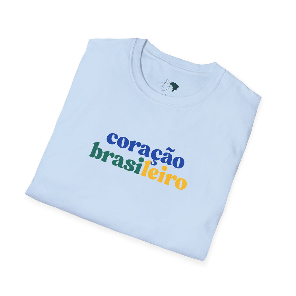 Coração Brasileiro – Brazilian Soul Unisex T-Shirt