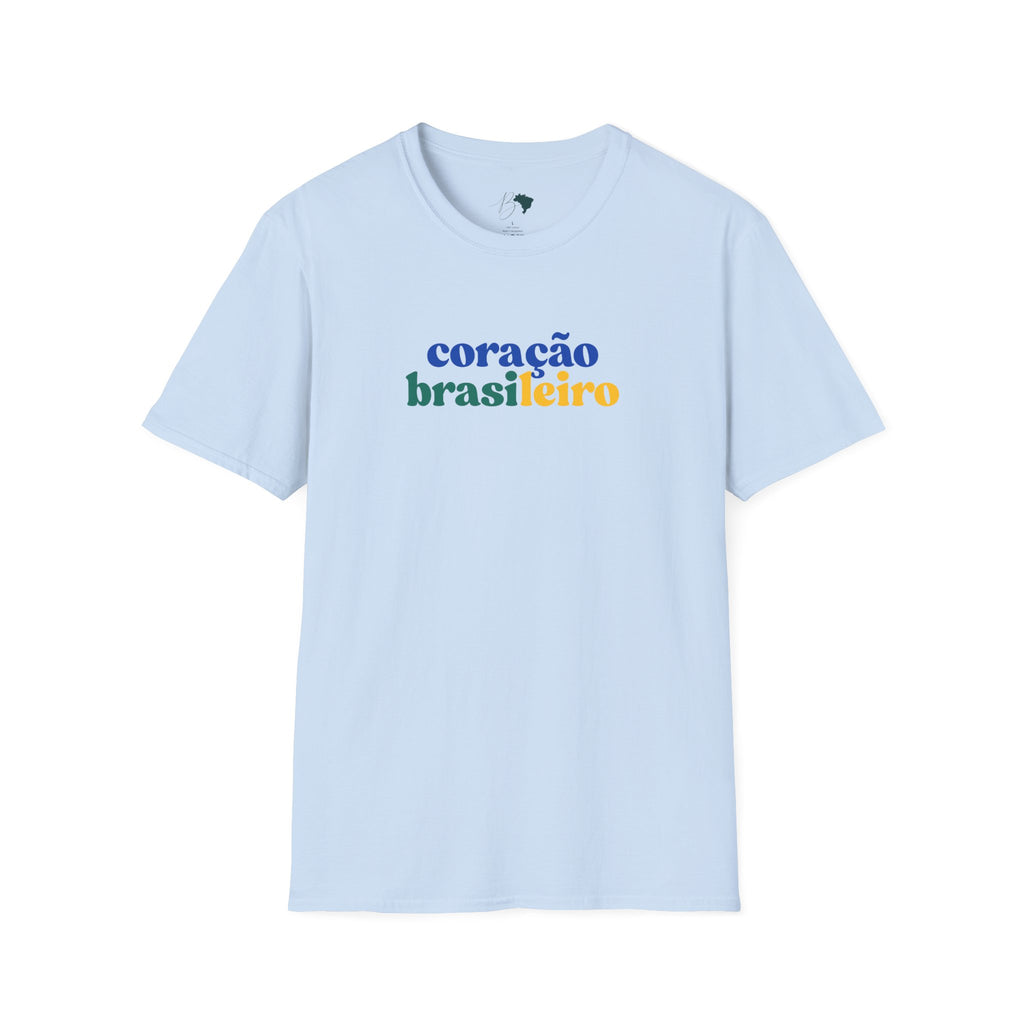 Coração Brasileiro – Brazilian Soul Unisex T-Shirt