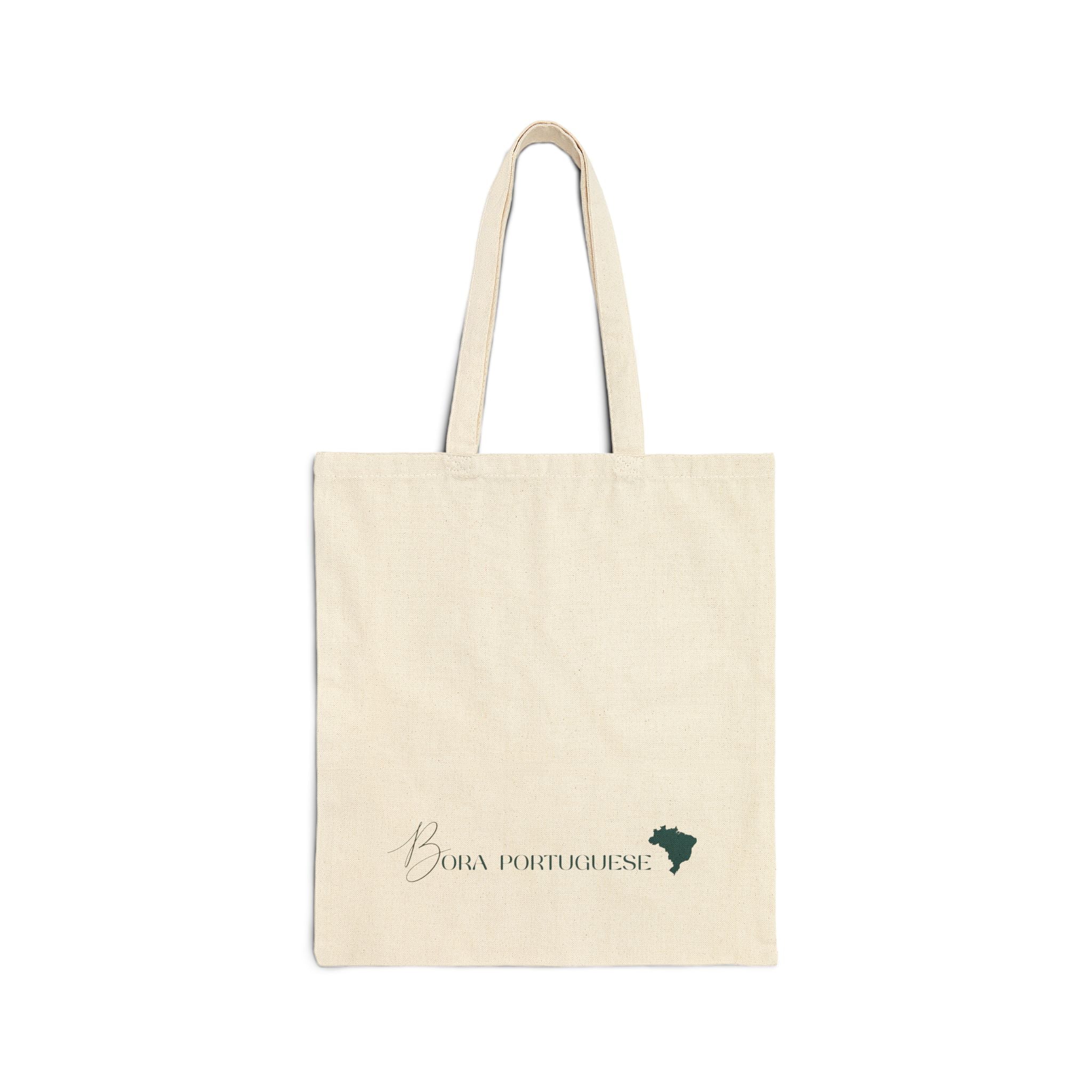 BORA Portuguese Tote Bag – Minimal Map Canvas Tote