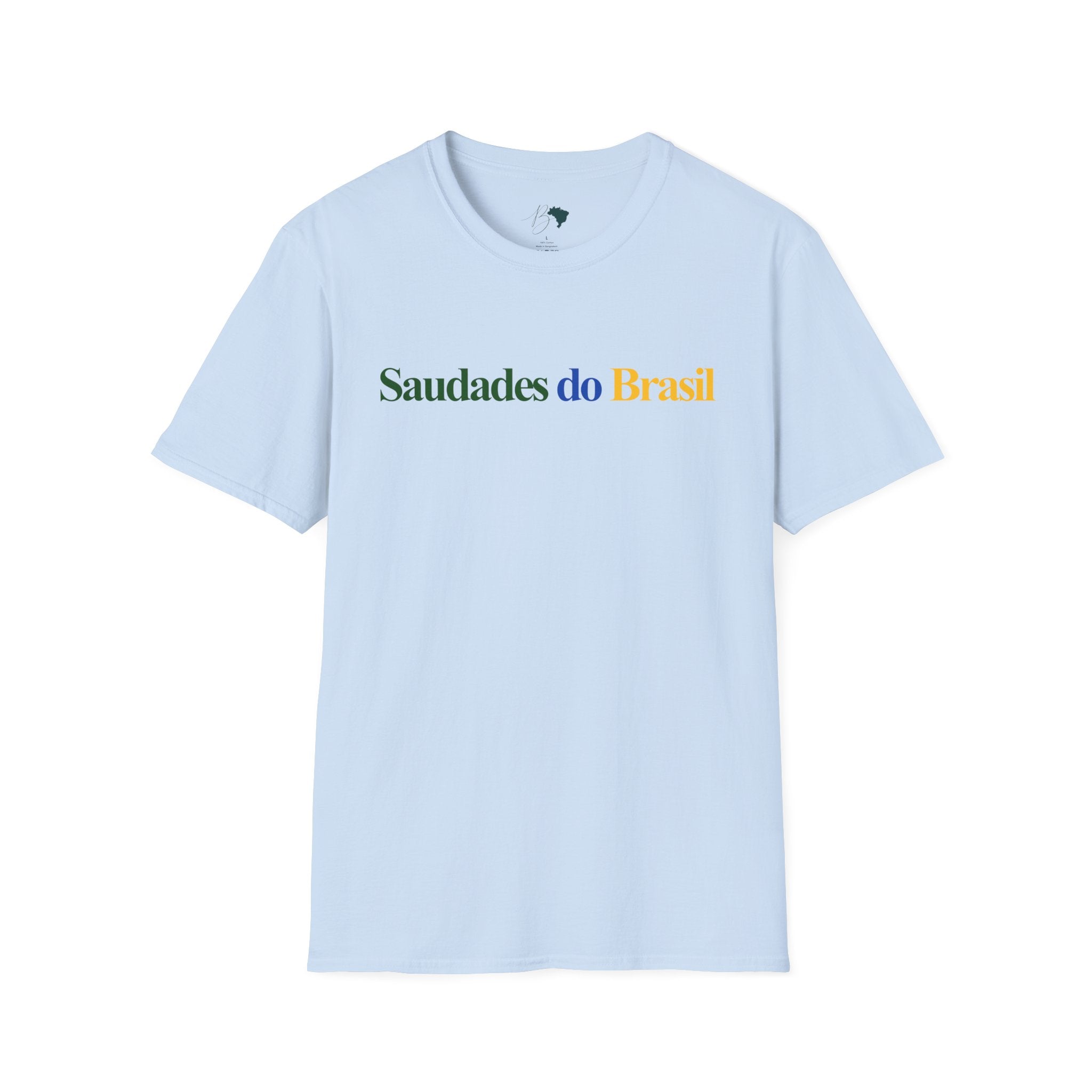 Saudades do Brasil – Brazilian Nostalgia Unisex T-Shirt