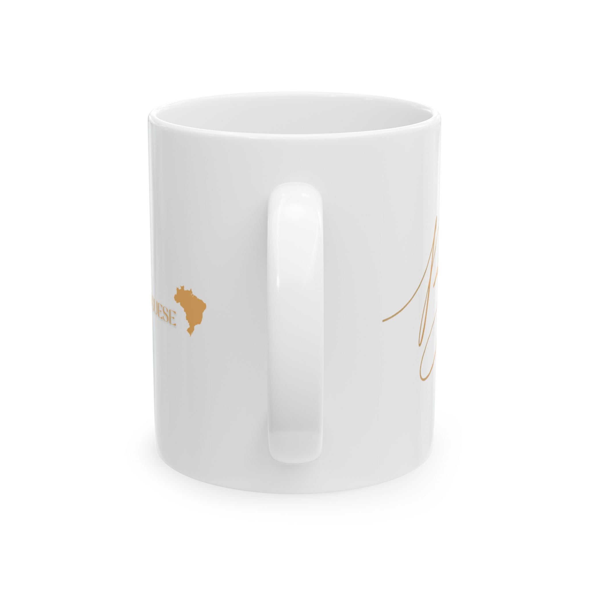 BORA Portuguese Ceramic Mug Yellow —  Coffee Cup (11oz/15oz)