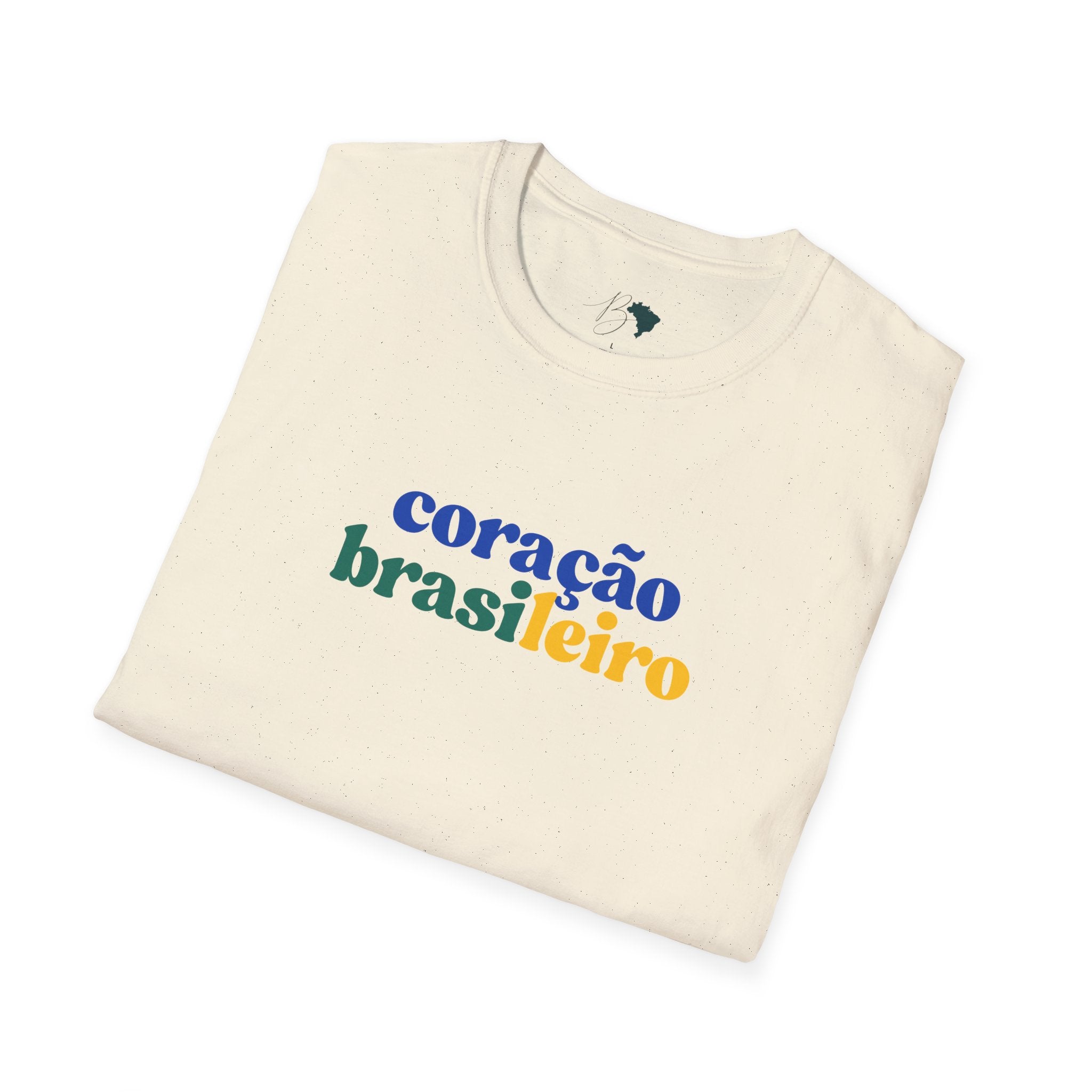 Coração Brasileiro – Brazilian Soul Unisex T-Shirt