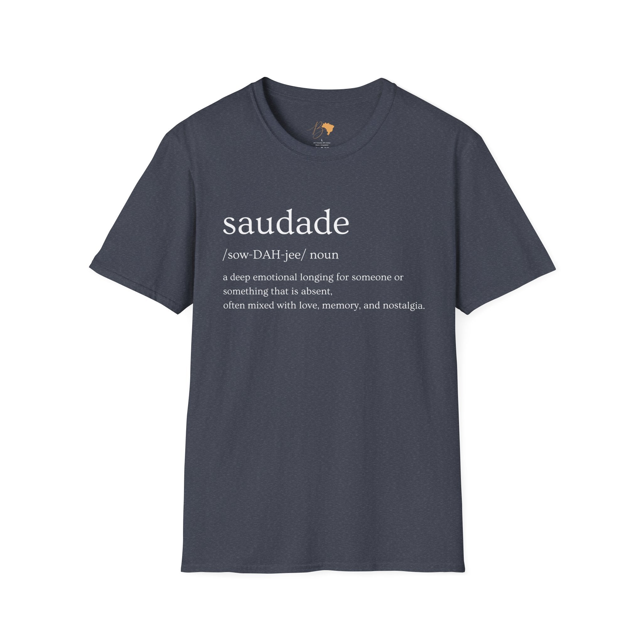 Saudade – Brazilian Words of Affection T-Shirt Unisex