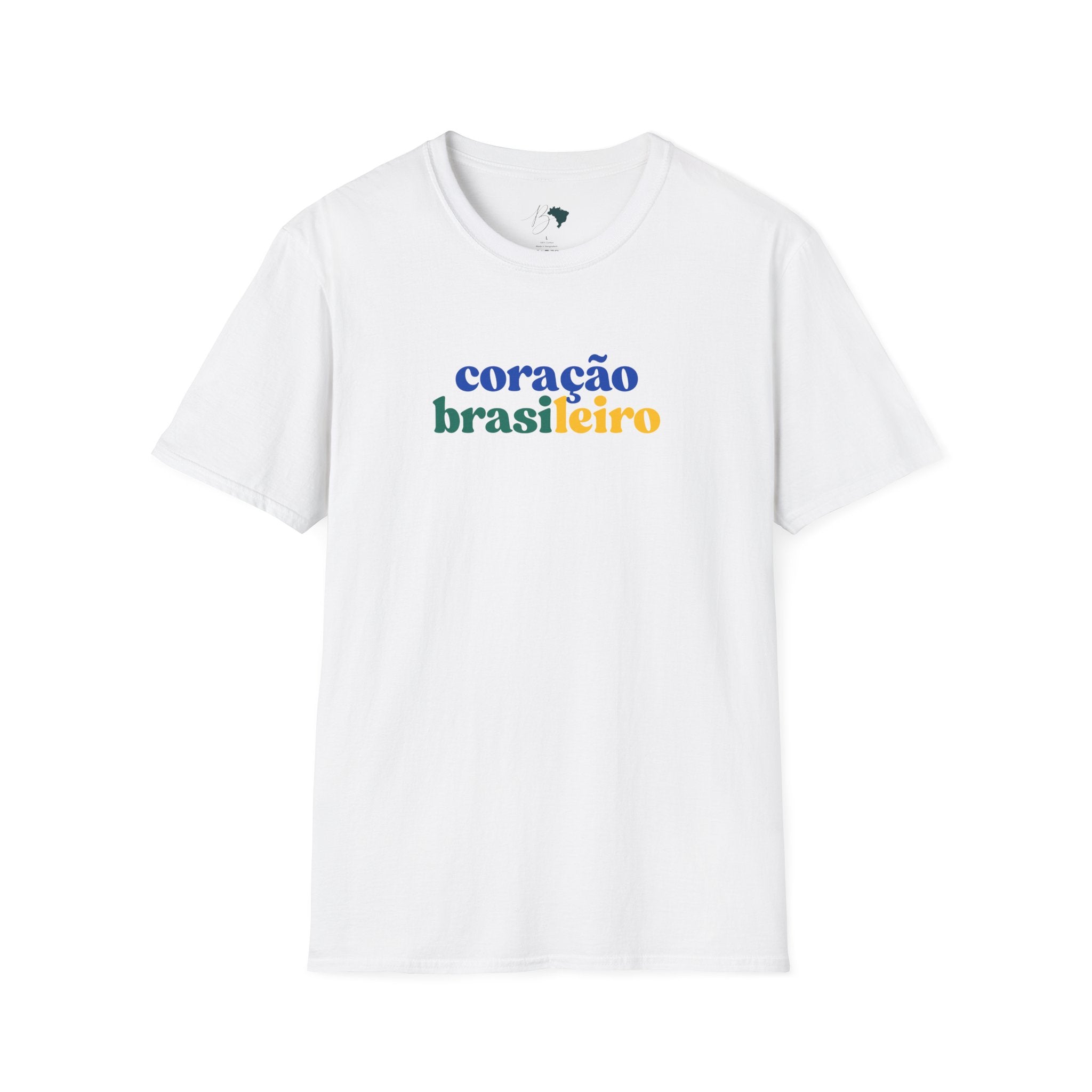 Coração Brasileiro – Brazilian Soul Unisex T-Shirt